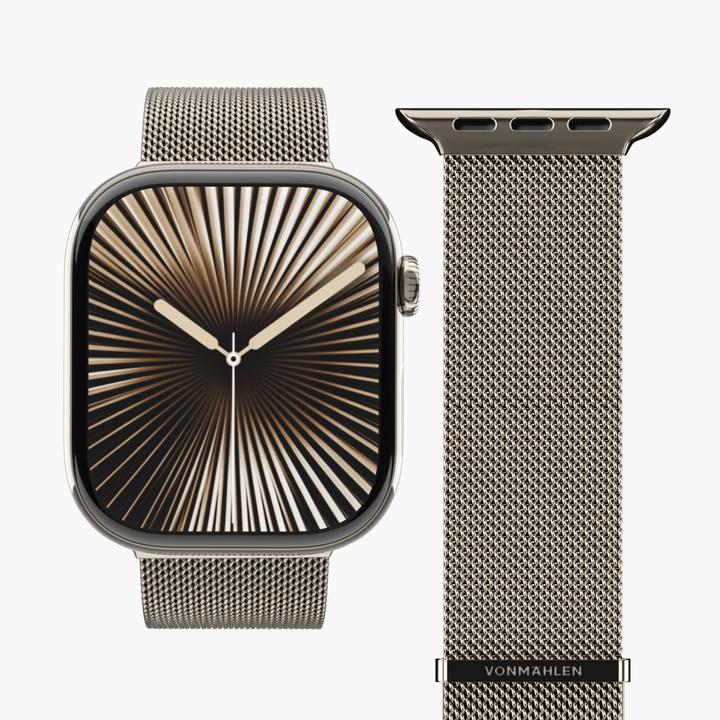 Produktbild Vonmählen Milanese Loop 2 - 44|45|46|49mm - One Size (44 mm, Edelstahl)