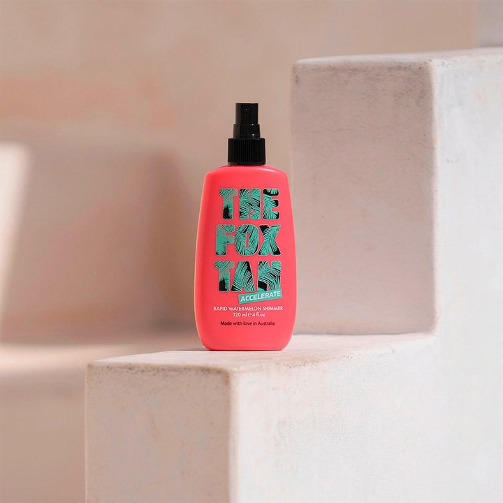 Actual product image The Fox Tan Rapid Watermelon Shimmer (Self tanning spray, 120 ml)