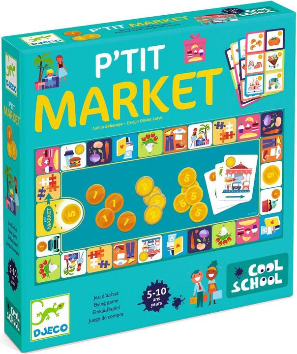 Actual product image Djeco Little Market (Multilingual)