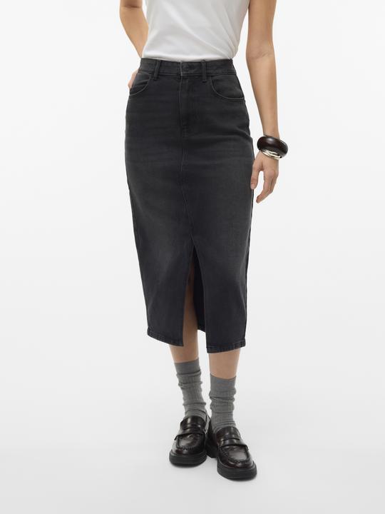 Produktbild Vero Moda Vmnatalie Hr Midi Dnm Skirt Mix Noos (M)