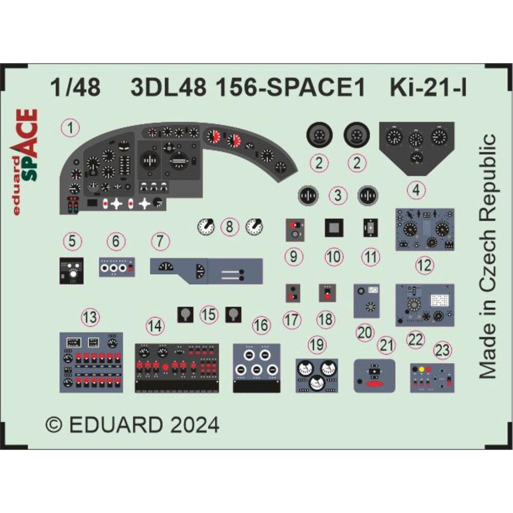 Eduard Ki-21-I SPACE 1/48 ICM