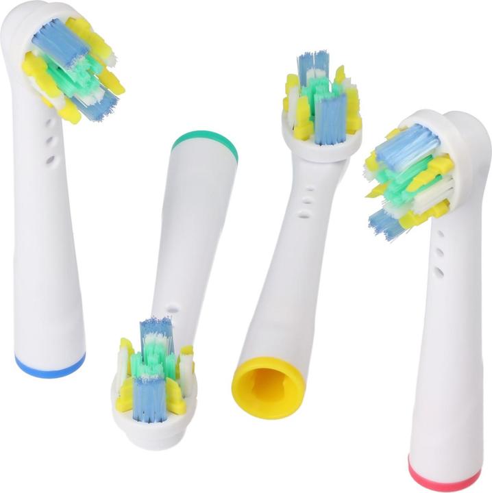 Actual product image AccuCell Toothbrush head Deep Cleaning Brush for Oral-B electric toothbrushes, 4 pieces (4 x)