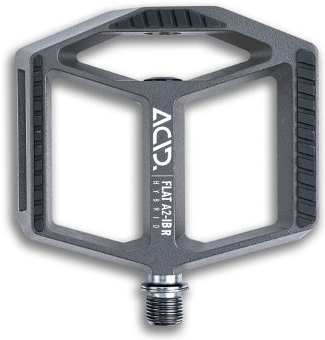 Produktbild ACID Pedale FLAT A2-IB Hybrid R grey