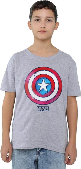 Produktbild Captain America Tropfschutz TShirt (128)
