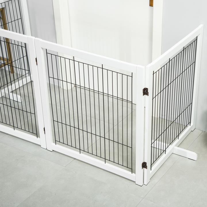 Actual product image PawHut Barrier grid with folding system