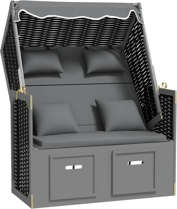 Actual product image vidaXL Beach chair