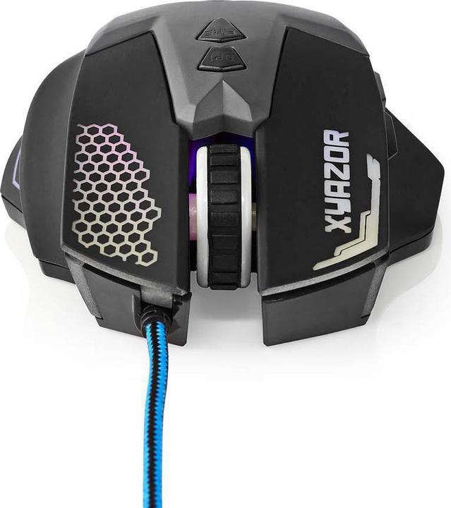 Produktbild Nedis Gaming-Maus GMWD200BK (Kabelgebunden)