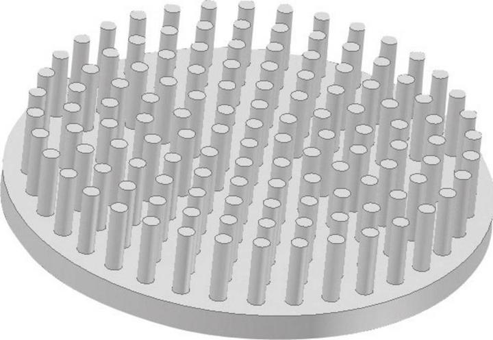 Image du produit Fischer Elektronik 10006890 ICK S R 50 X 10 Dissipateur de chaleur à broches 5.28 K/W (Ø x H) 50