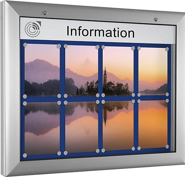 Image du produit Schaar-Design Vitrine d'affichage (Tableau noir, 80 x 102.50 cm)