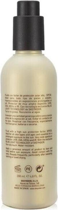 Actual product image Skeyndor Sun Expertise Protective Fluid SPF30 (Suntan cream, SPF 30, 200 ml, 200 g)