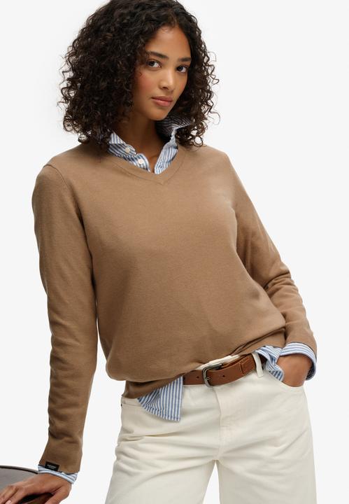 Image du produit Superdry Pull à col en V classique femme (S)