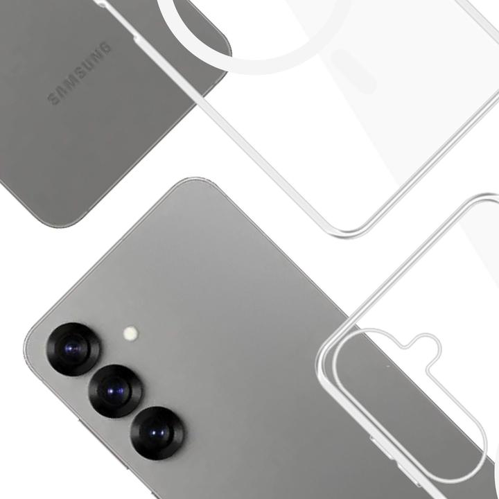 Actual product image 3MK MagCase Sam S25 przezroczysty/clear kompatybilne z MagSafe (Samsung Galaxy S25)