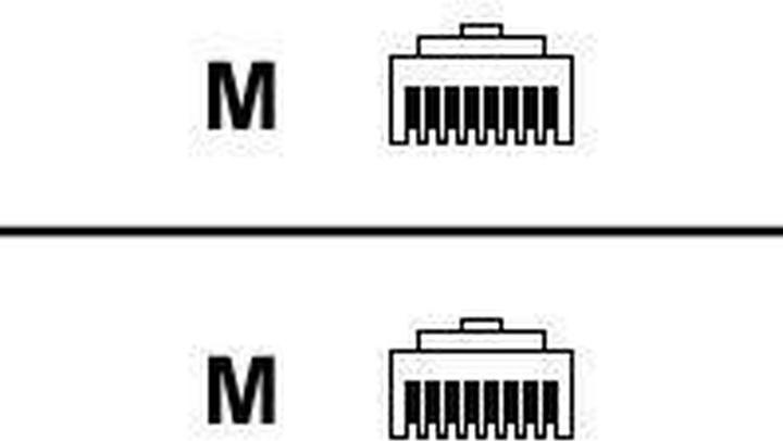 Cisco Yellow Cable f/ Ethernet Straight-through (1.80 m)