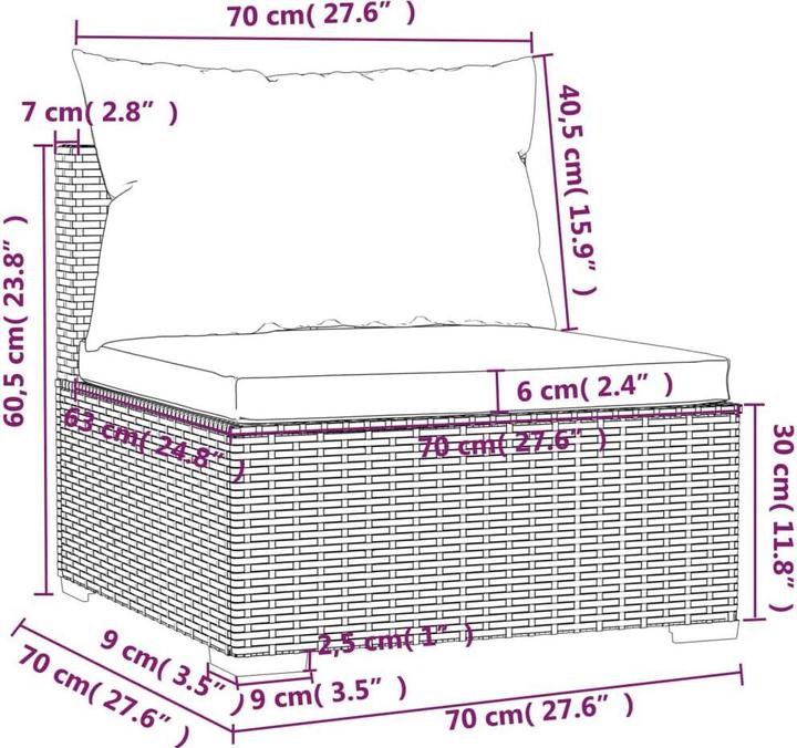 Actual product image VidaXL Rozamond