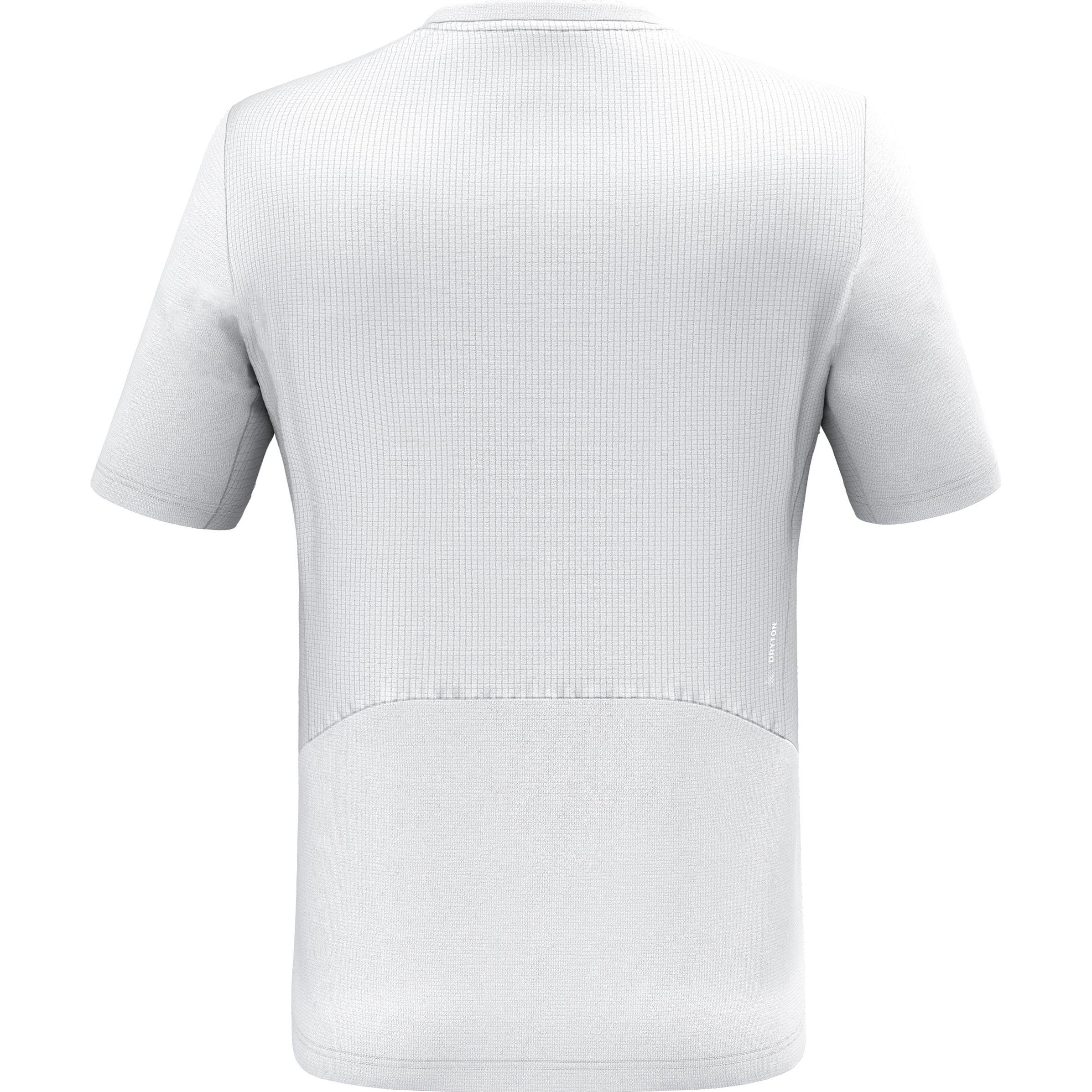Thumbnail - Salewa, Herren, Funktionsshirt, Puez Hybrid Dry'Ton T-Shirt (48), Weiss, 48