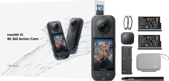 Produktbild Insta360 X5 Essentials Bundle (30p, Bluetooth, WLAN)