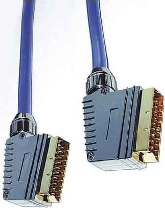 Produktbild E+P VC 850 U/2 2.5m SCART (21-pin) SCART (21-pin) Blau SCART-Kabel (2.50 m)