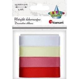 Teka Satinbänder 15mm/2m 6 Farben