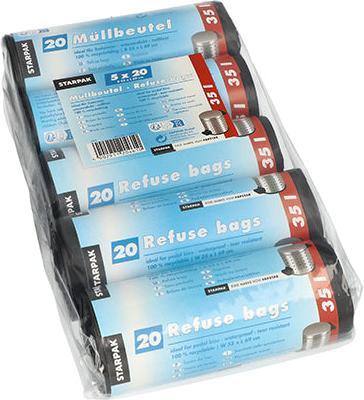 Immagine prodotto Starpak Müllbeutel (100 x, 35 l)