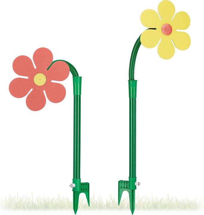 Actual product image Relaxdays Flower Sprinkler Set of 2 (Circular sprinkler)