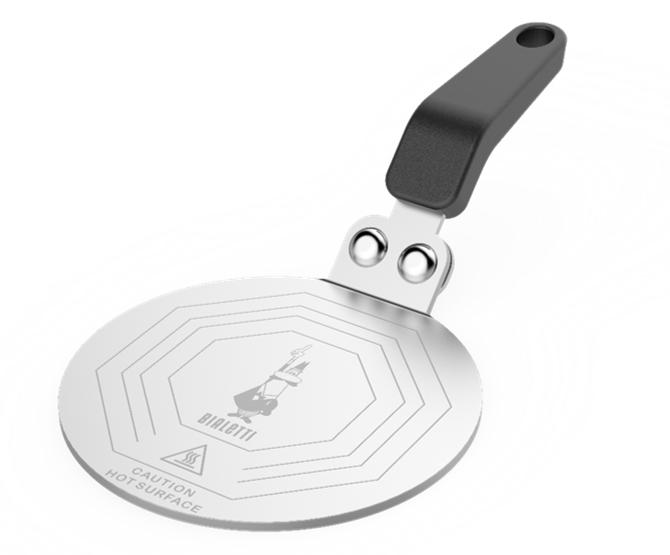 Immagine prodotto Bialetti Induplate Adapter für Induktion (13 cm, Metallo, Materiale sintetico)