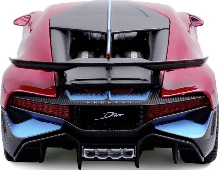 Actual product image Maisto Bugatti Divo 1/24 red