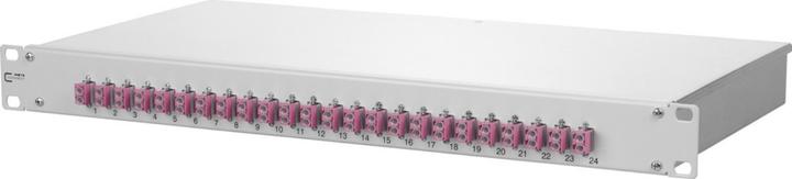Produktbild Metz Connect 1502577524-E. Stecker: LC-D. Produktfarbe: Grau, Rack-Kapazität: 1U