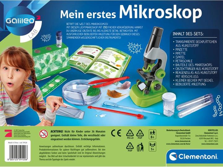 Immagine prodotto Clementoni Il mio primo microscopio