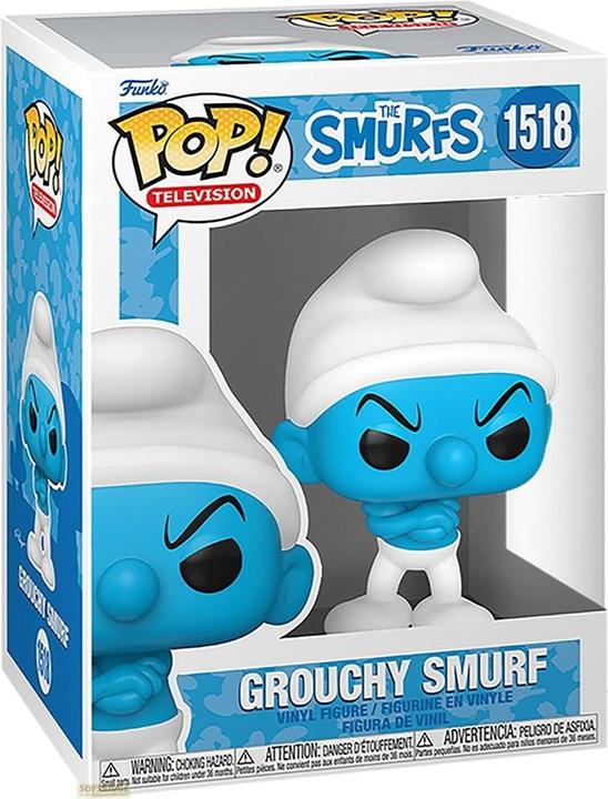 Actual product image Funko Die Schlümpfe POP! TV Vinyl Figur Grouchy Smurf 9 cm