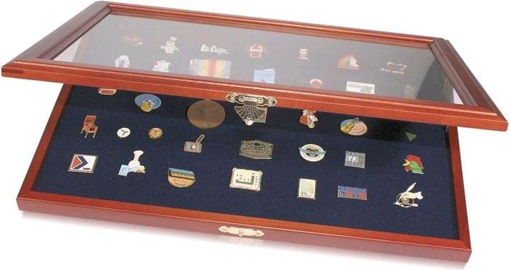 Actual product image Schwäbische Albumfabrik Pin Collecting Showcase Wood (27.90 cm)