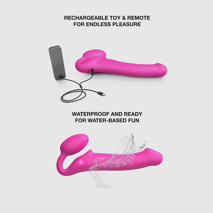 Produktbild Strap-on-me Vibrating Bendable (M)