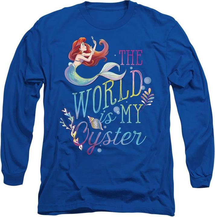Immagine prodotto The Little Mermaid World Is My Oyster Maglietta Adulto Unisex (S)
