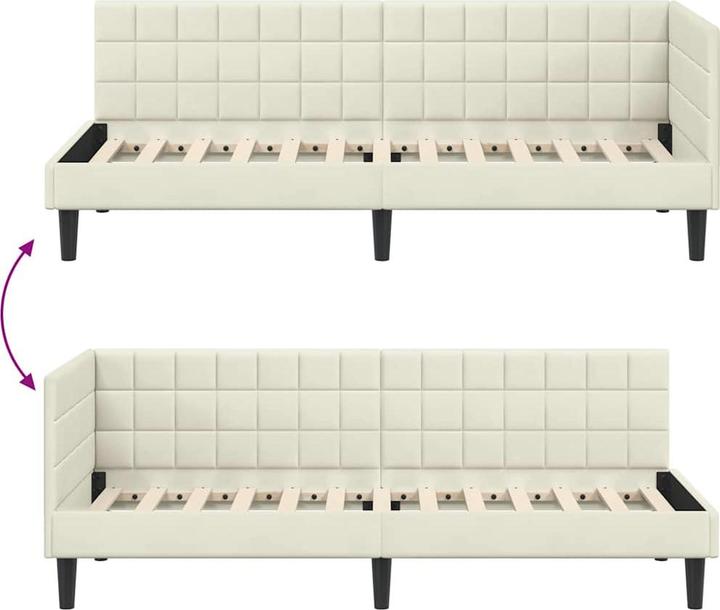 Produktbild vidaXL Tagesbettrahmen (80 x 200 cm)