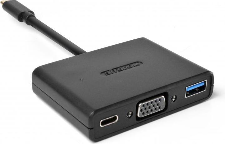 Sitecom CN-364 USB-C to USB + VGA + USB-C 3-in-1 Adapter (USB-C)