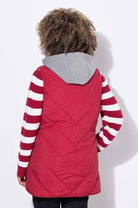 Image du produit Ulla Popken Doudoune sans manches HYPRAR, capuche, matière déperlante (50, 52)