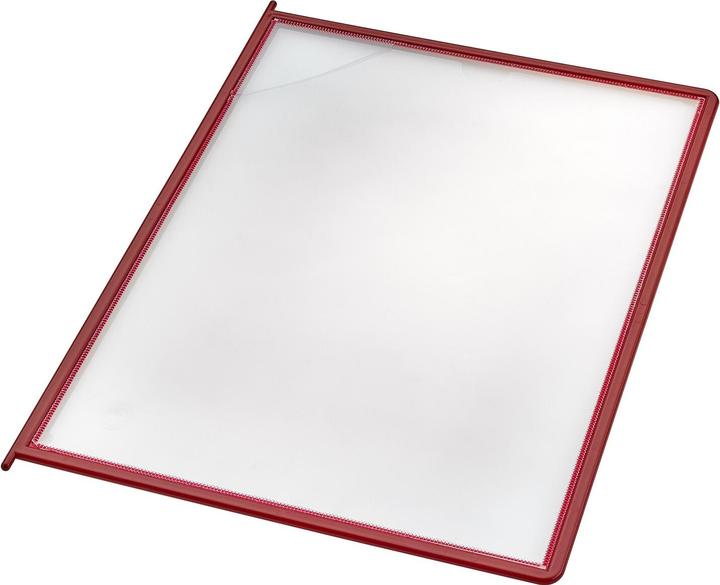 Novus Panneau de visualisation DIN A4 rouge