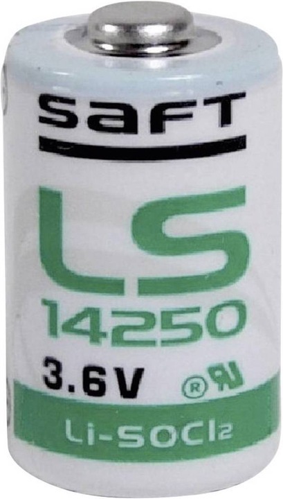 Saft Lithium Batterie Standard (1 Stk., 1/2 AA, 1200 mAh)