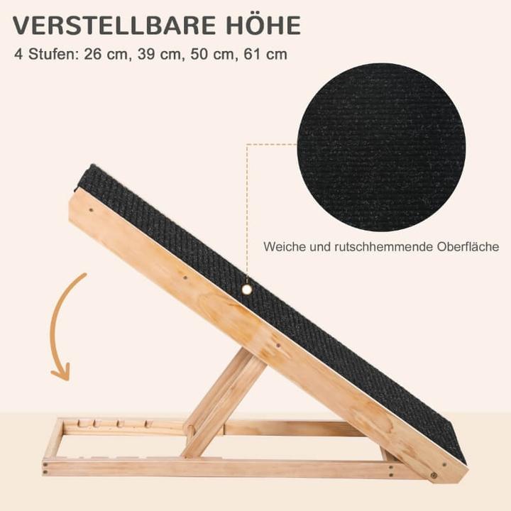 Image du produit Jamb Hunderampe Katzentreppe (Chat, Petit animal, Chien, Pliable)