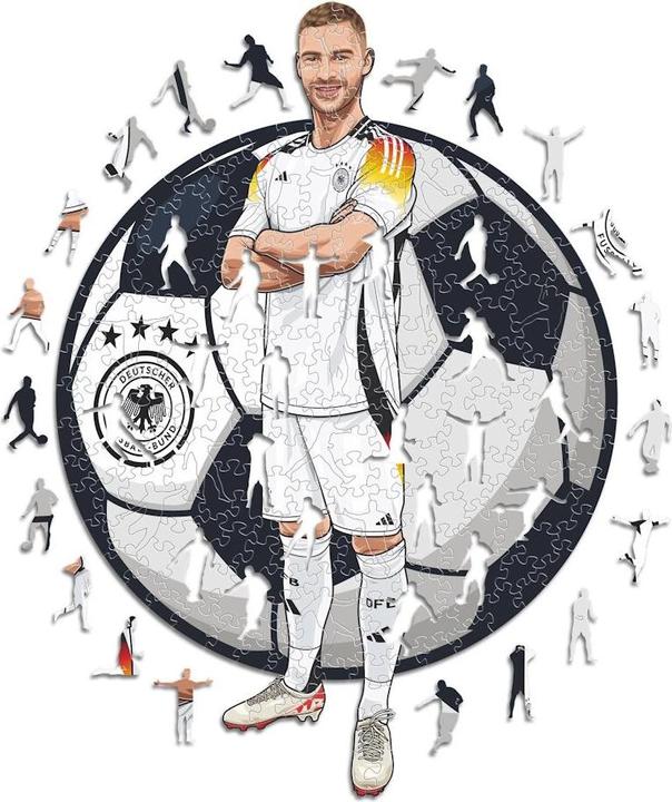 Produktbild Iconic Joshua Kimmich Deutsche Nationalmannschaft) - Holz Puzzle Grösse L (500 Teile) (500 Teile)