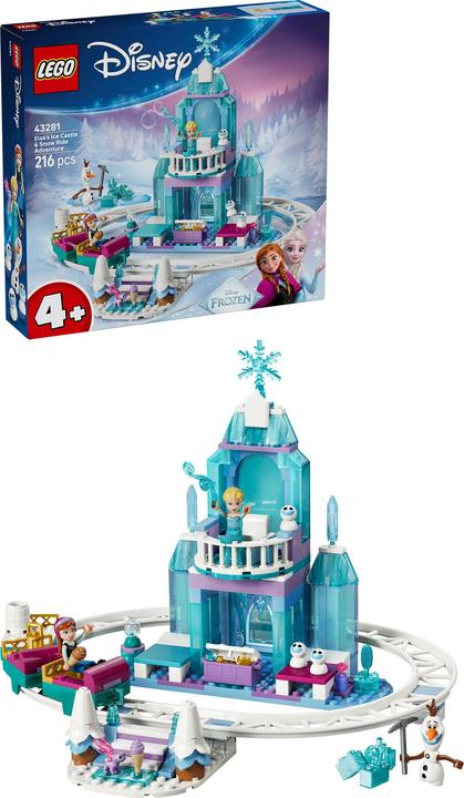 Actual product image LEGO Elsas Schlittenfahrt um den Eispalast (43281, LEGO Disney)