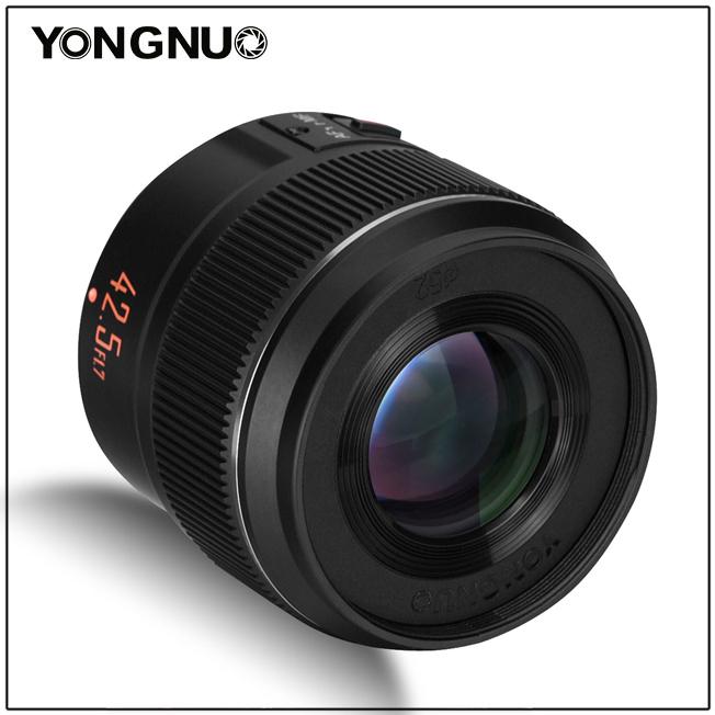 Productafbeelding Yongnuo YN 42.5mm f/1.7M II Prime Lens Micro Four Thirds (Four Thirds, Micro Vier Derde)