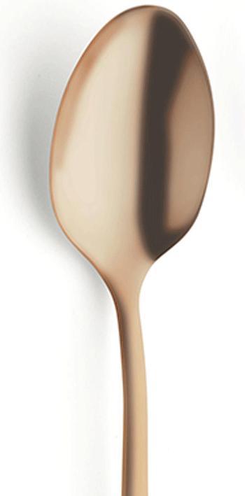 Produktbild Amefa AUSTIN Longdrink-/Latte Macchiato Löffel Set 6-teilig PVD gold, satiniert (6 Stück, Gabel)