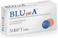 Produktbild Fidia Pharmaceuticals Fidia Farmaceutici Blu Yal A Augentropfen - 15 Einzeldosis-Fläschchen, 0,30 Milliliter (Augenpflege Fluid, 0.30 ml)
