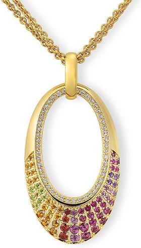 Image du produit Breuning PENDENTIF - E.RHODOLITH/Brill. 0,264 Ct. H/si (585, Or)