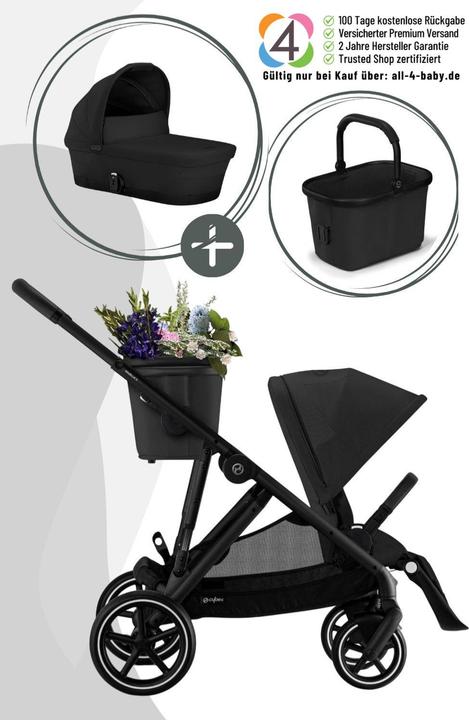 Actual product image Cybex Gazelle S Kinderwagen inkl. Cot S Babywanne / Kombikinderwagen