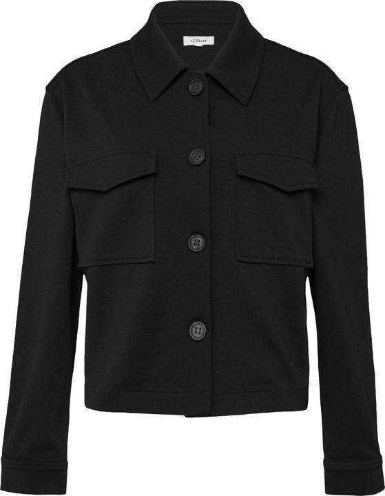 Image du produit S.Oliver Indoor-Jacke Jacke im Relaxed Fit aus Struktur-Jersey (38)