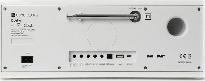 Actual product image Como Audio Duetto (DAB+, Web radio, Bluetooth, NFC, Wi-Fi)