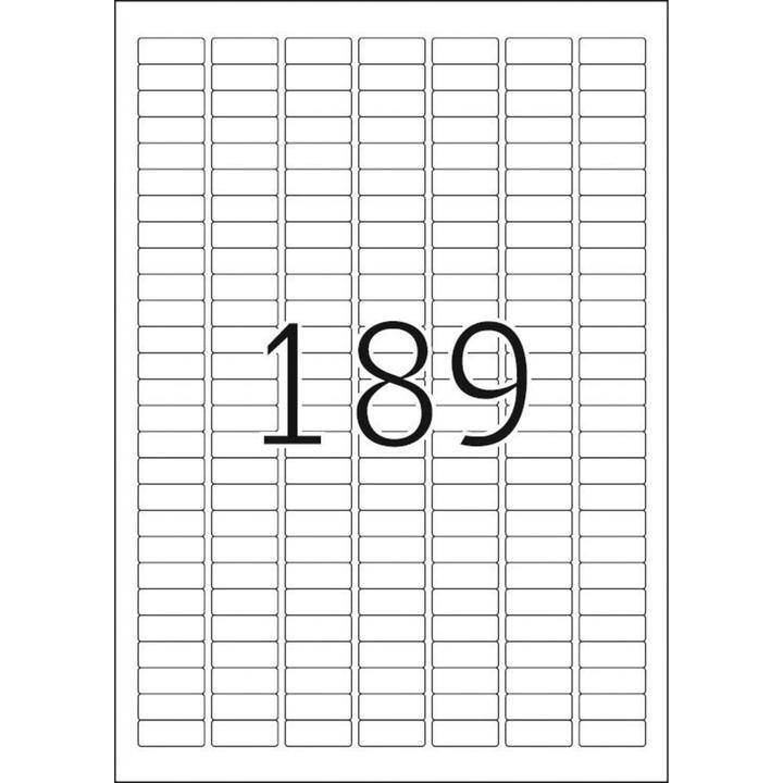 Actual product image HERMA Universal labels