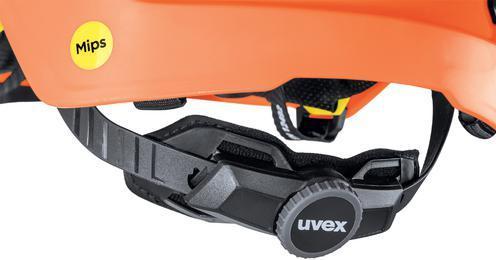 Actual product image Uvex Safety Safety helmet pronamic alpine mips 9735231 orange with vents (63 cm)
