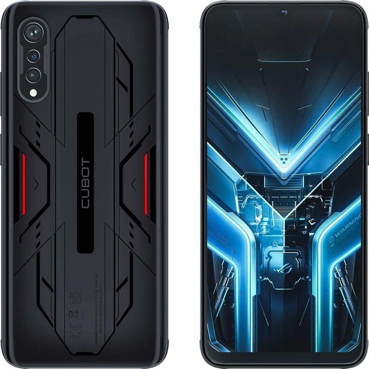 Cubot X70 DS 24GB/256GB Tech Black EU (256 GB, Schwarz, Tech black, 6.58", Dual SIM, 4G)